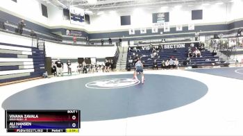 100 lbs Round 1 (4 Team) - Vivana Zavala, Gold Rush vs Ali Hansen, Utah 2