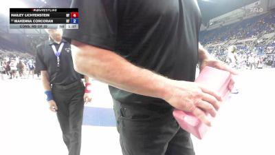 145 lbs Cons. Rd Of 32 - Hailey Lichtenstein, NY vs Makenna Corcoran, NY