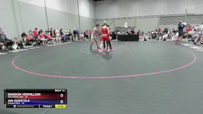 120 lbs Round 3 (8 Team) - Randon Vermillion, Oklahoma Red vs Ian Giancola, Kansas Red