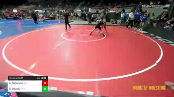 95 lbs Consi Of 8 #2 - Haakon Peterson, Sebolt Wrestling Academy vs Dominic Deputy, RPW