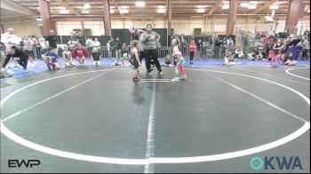 46-50 lbs Quarterfinal - Genevieve Foust, Shelton Wrestling Academy vs Ruby Kate Richards, Texas Select Wrestling
