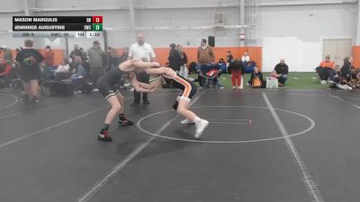 115 lbs Round 8 (10 Team) - Jennings Augustine, Empyre WC vs Mason Margulis, Dayton Bandits