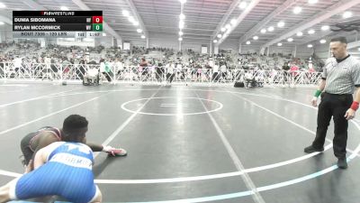 120 lbs Round Of 32 - Dunia Sibomana, NY vs Rylan McCormick, WY