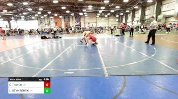 170 lbs Round Of 32 - Carson Thomas, OH vs LUCAS SZYMBORSKI, TN