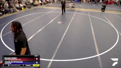 152 lbs Champ. Round 1 - Elijah Moen, East Side Wrestling Club vs Charles Rychlicki, Minnesota