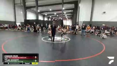 106-109 lbs Quarterfinal - Tyler Hockett, Askeo International Mat Club vs Connor Crum, South West Washington Wrestling Club