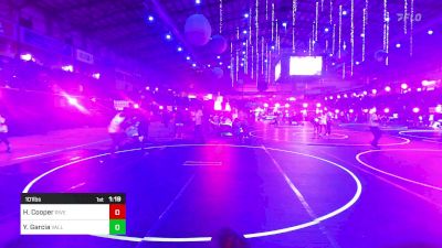 101 lbs Final - Hailee Cooper, Riverton Wrestling vs Yliani Garcia, Valley Bad Boys