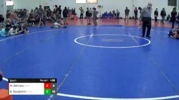 70 lbs Finals (2 Team) - Max Behrooz, BLACKHAWK WC vs Bryce Dougherty, GREAT NECK WC - GREEN