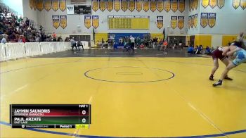 126 lbs Champ. Round 1 - Jaymin Saunoris, Riverview (Sarasota) vs Paul Arzate, East Lake