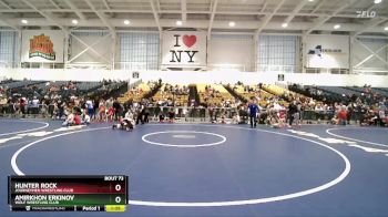 80 lbs Champ. Round 2 - Amirkhon Erkinov, Wolf Wrestling Club vs Hunter Rock, Journeymen Wrestling Club