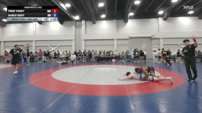 285 lbs 5th Place Match - Fred Toney, Storm Wrestling Center vs Gable Eddy, Indee Mat Club