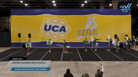 Central Dauphin High School [2024 Medium Varsity Non Tumbling Day 1] 2024 UCA Harrisburg Regional