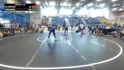 215 lbs Champ Round 1 (16 Team) - Markyle Bouie, VSUS Athletics RTC vs Anthony Wright, Greasers