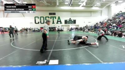 285 lbs Semifinal - Noah Huss, Moorpark vs Leonardo Battulga, South Torrance