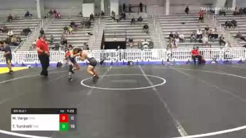 132 lbs Prelims - Matteo Vargo, Midwest Xtreme Wrestling vs Travis Tuminelli, Triumph Blue
