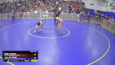 127 lbs Round 2 - Rubi Texeira, SOUTH MEDFORD MAT CLUB vs Taylor Ward, Barlow Mat Club (DBA Barlow Wr