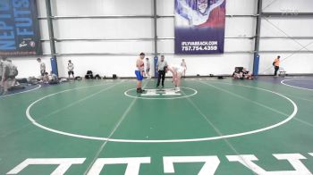 285 lbs Rr Rnd 2 - Liam Kellgren, OBWC Bazooka Red vs William Glesing, Indiana Outlaws Yellow