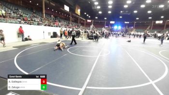 66 lbs Consolation - Asic Gallegos, Grant County Elite vs Gunnar Zaluga, Grant County Elite