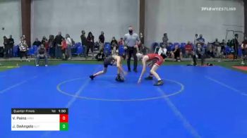 91 lbs Quarterfinal - Vincent Paino, Apex vs Joseph DeAngelo, Elite
