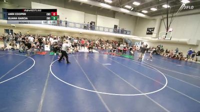 48-56 lbs Round 1 - Andi Cooper, Champions Wrestling Club vs Eliana Garcia, Stallions Wrestling Club