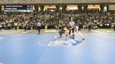 144-2A/1A Cons. Round 1 - Robbie Asten, Patuxent vs Jacob Fufezan-Seck, Carver A&T