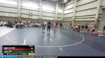 105 lbs Round 1 (3 Team) - Joely Slyter, IDAHO vs Julia Kay, UTAH2