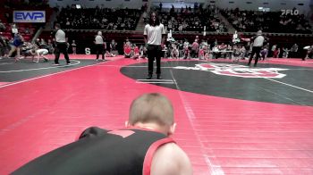 46 lbs Round Of 64 - Evelyn Shimonek, Pawhuska Elks Takedown vs Carter Mcculley, Claremore Wrestling Club