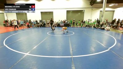 75 lbs Maxwell St.John, Kansas vs Levi Charles, Iowa Red