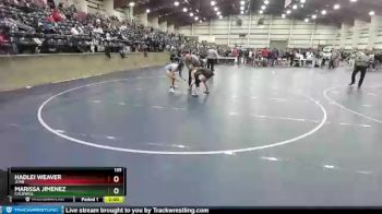 135 lbs Champ. Round 2 - Marissa Jimenez, Caldwell vs Hadlei Weaver, Juab