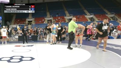190 lbs Cons. Sub-rd Of 16 - Daniel Jackson, Illinois vs Gage Gross, Wisconsin