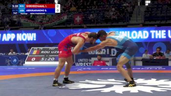 79 kg Repechage #2 - Iakub Shikhdzhamalov, Romania vs Bekzod Abdurakhmonov, Uzbekistan