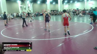 113 lbs Round 4 (10 Team) - Anthony Hughes, Palm Bay vs Nicholas Schuyler, Camden Socs