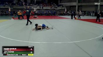 84 lbs Placement (4 Team) - Jett Foster, K-M vs Masen Skoblik, Wabasso