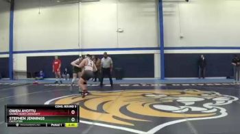 184 lbs Cons. Round 3 - Stephen Jennings, Castleton vs Owen Ayottu, Sacred Heart University