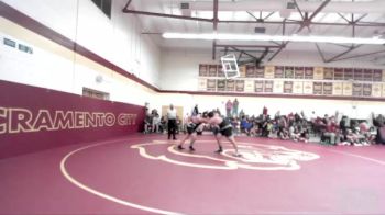 285 lbs Semifinal - Cody Ruiz, Modesto College vs Isaiah Perez, Chabot College