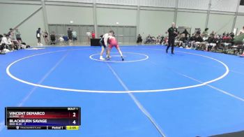 106 lbs Quarterfinals (8 Team) - Vincent DeMarco, Illinois vs Blackburn Savage, Ohio Blue