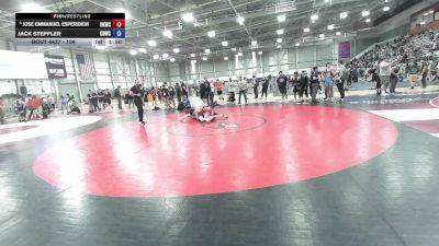 106 lbs Cons. Semis - Jose Emmanuel Esperidion, Ono Kine Wrestling Club vs Jack Steffler, Coulee Dam Wrestling Club
