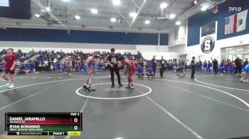 132 lbs Cons. Round 1 - Ryan Bonanno, RBWC (Rancho Bernardo) vs Daniel Jaramillo, Valencia HS