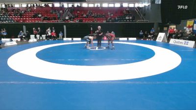 57 kg Quarterfinal - Aaharen Piranavan, Team Impact WC vs Garette Saunders, Brock WC