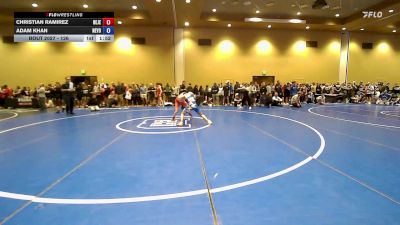 126 lbs Champ. Round 1 - Christian Ramirez, New Jersey vs Adam Khan, New York