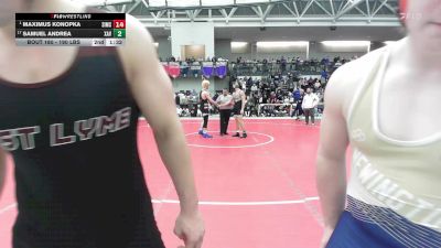 215 lbs Round Of 16 - Lincoln Carlson, East Lyme/Norwich Tech vs Heath Weeden, Newington