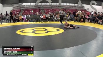 60 lbs Round 3 (8 Team) - Braxton Holtz, West Shore Wrestling Club vs Immanuel Morales, Olympia/Demolition