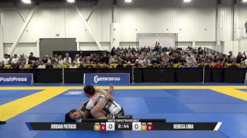 Rebeca Lima vs Jordan Patrick 2025 World IBJJF Jiu-Jitsu No-Gi Championship