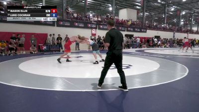 92 kg Champ. Rd Of 16 - Mason Ellis, NLWC/TMWC vs Luke Cochran, Chippewa Wrestling Club