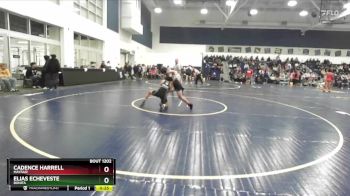 106 lbs Cons. Round 7 - Cadence Harrell, Mayfair vs Elias Echeveste, Bonita