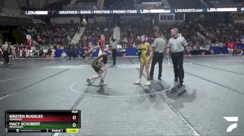 85 lbs Round 1 - Macy Schubert, Renegades vs Kristen Ruggles, Wakeeney