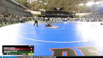 163 lbs Round 1 - Anahi Garcia, Moses Lake Wrestling Club vs Brooklyn Dove, Washington