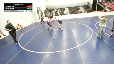 205-225 lbs Round 5 - Ethan Ure, Payson vs Tenari Teo, Pineview High School