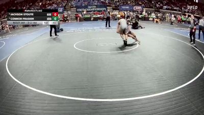 D 2 150 lbs Cons. Round 5 - Connor Frasier, Archbishop Hannan vs Jackson Stoute, North Vermilion