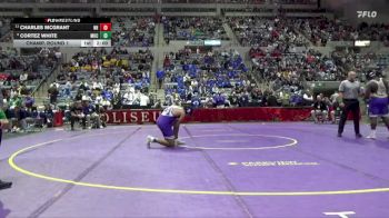 285 lbs Champ. Round 1 - Charles McGrant, New Haven vs Cortez White, Muncie Central